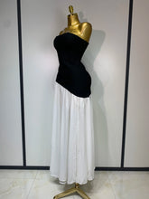 Sexy Strapless Backless Patchwork Maxi Long Bodycon Bandage Dress 2025 Celebrity  Elegant Evening Party Luxury Birthday Dress